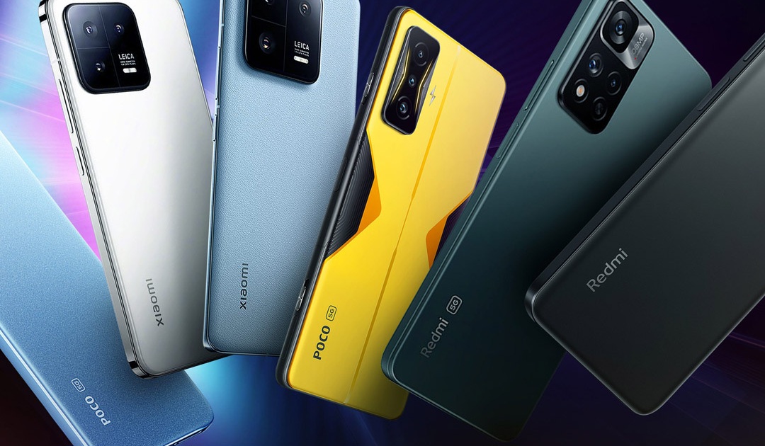 فروش عمده انواع گوشی های شیائومی 