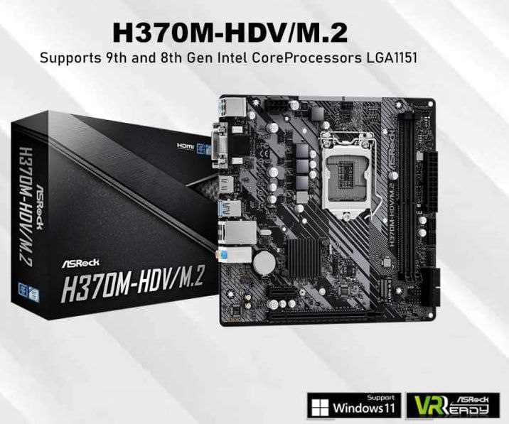 خرید MB ASROCK    H370M_HDV 💎