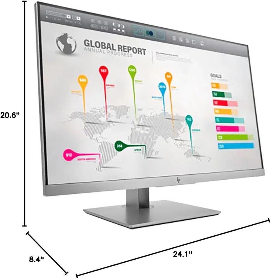 خرید ⚪️ مانیتور HP 27 اینچ مدل E273Q💎