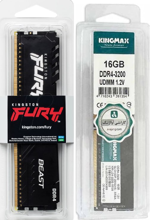 رم با گارانتی اصلی 