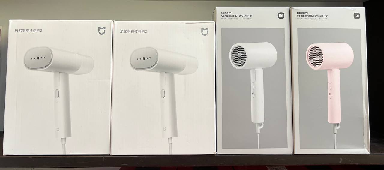 اتو بخار و سشوار شیائومی 