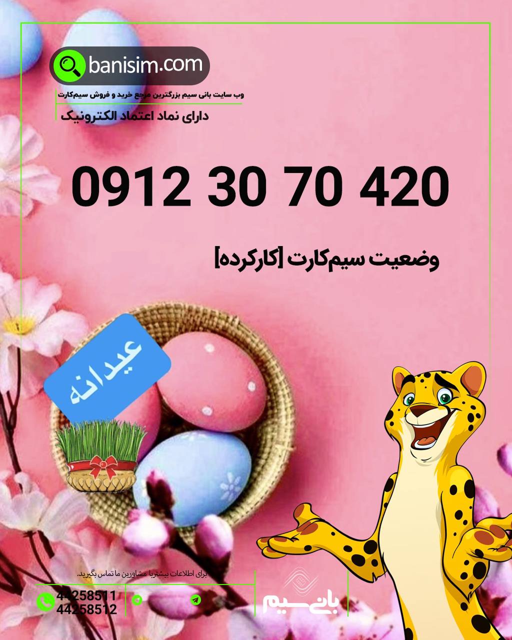 خرید سیمکارت ۰۹۱۲ کارکرده 🔥