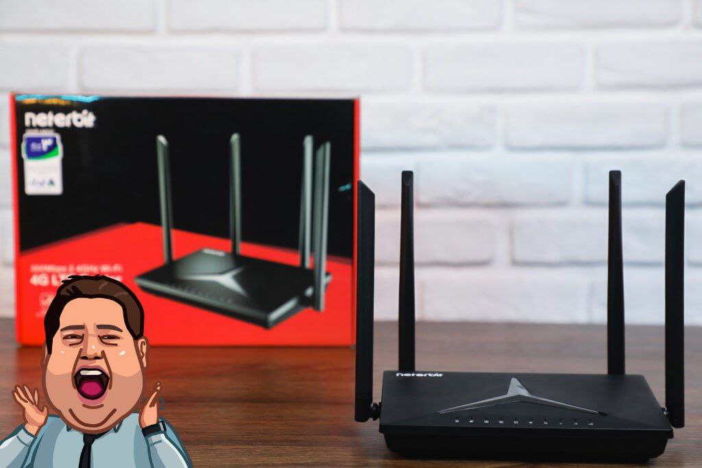 مودم ۴ آنتنه با گارانتی 👌