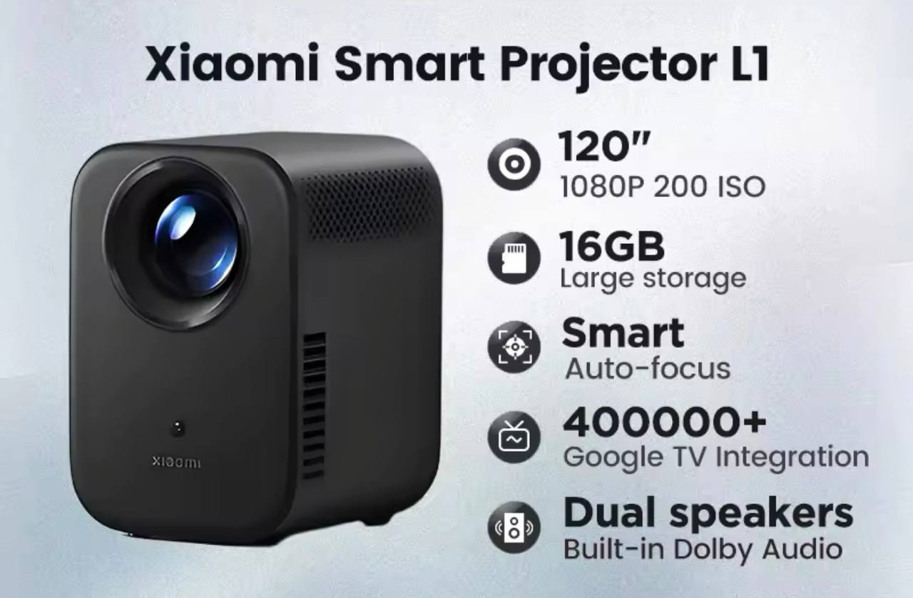 پروژکتور شیائومی رسید🤩