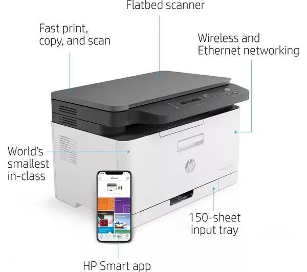 🟨پرینتر لیزری رنگی چندکاره اچ پی🟨