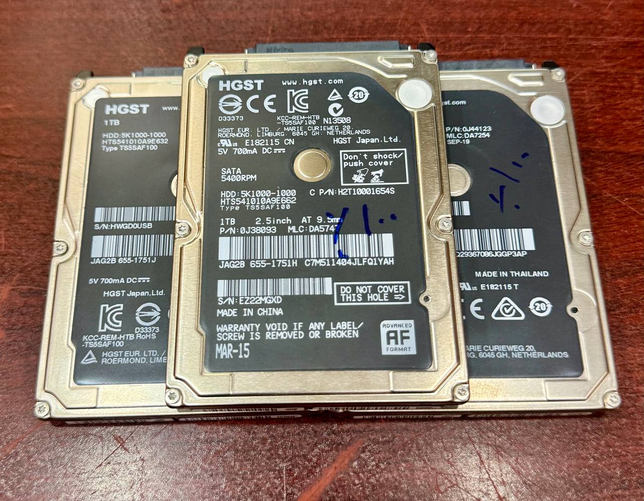 HDD 1tb notebook  grade A   تعداد موجود 🔥