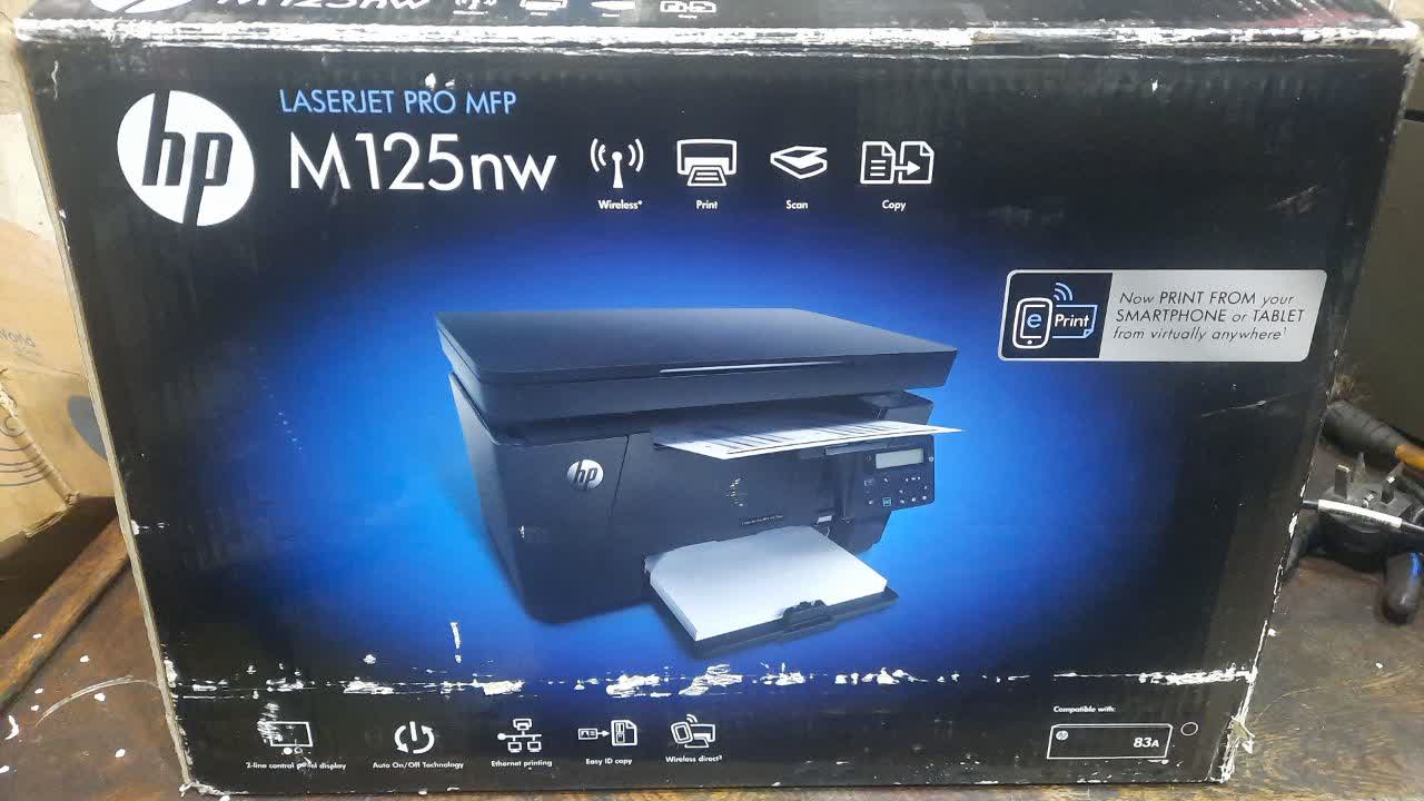 پرینتر استوک لیزری hp 125nw