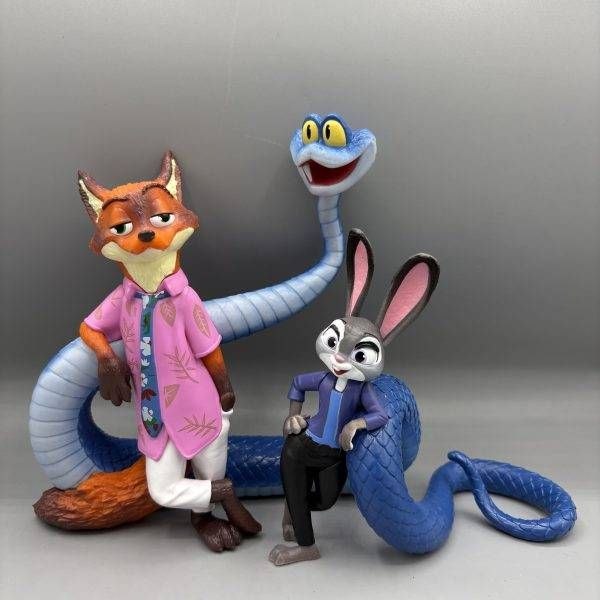 🦊 ست فیگور زوتوپیا (3 عددی)