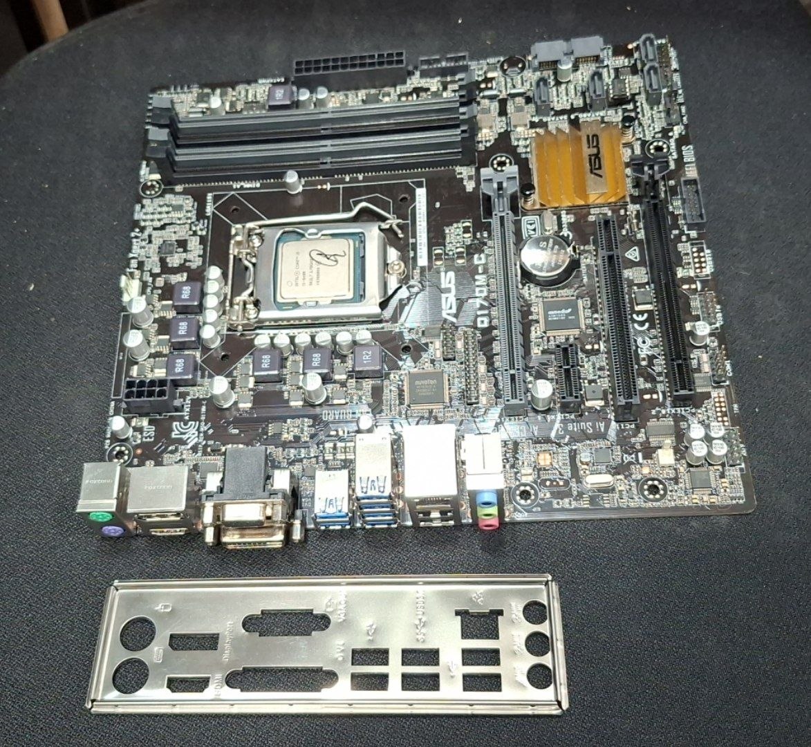فروش مادربرد Asus q170 mc