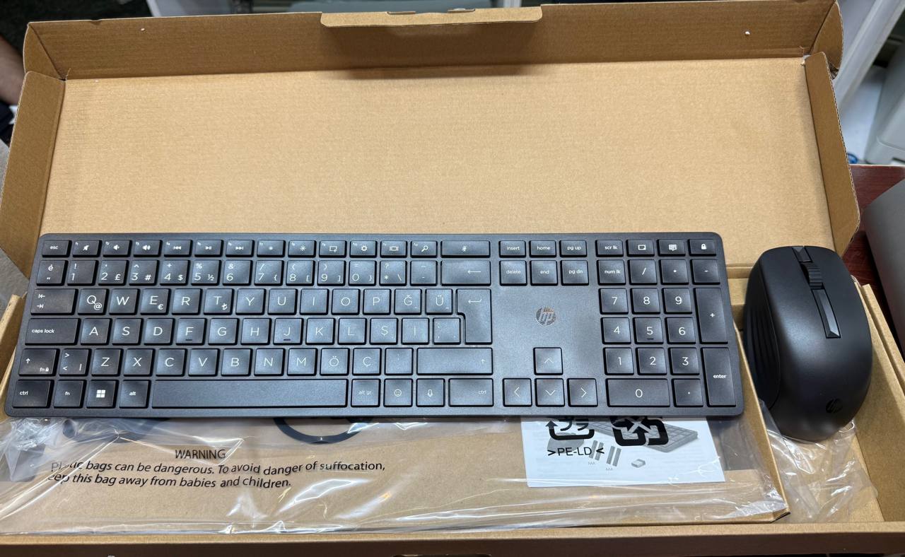 📢 موس ‌و کیبورد نو بی سیم HP 📢