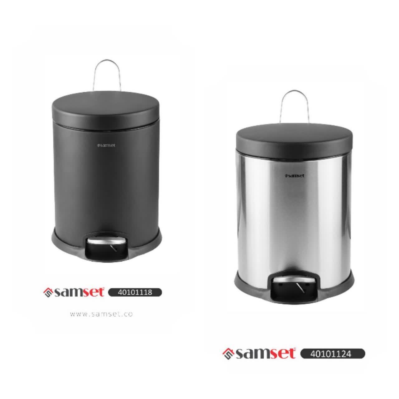 🗑️ سطل پدالی مدل F سام‌ست