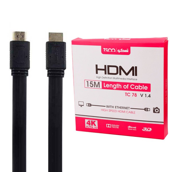 کابل HDMI تسکو 15 متر مدل TC78