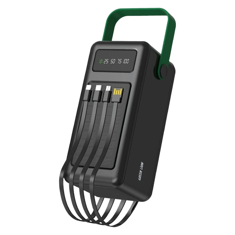 ☀️ پاوربانک Green Lion Solar Max 80,000mAh