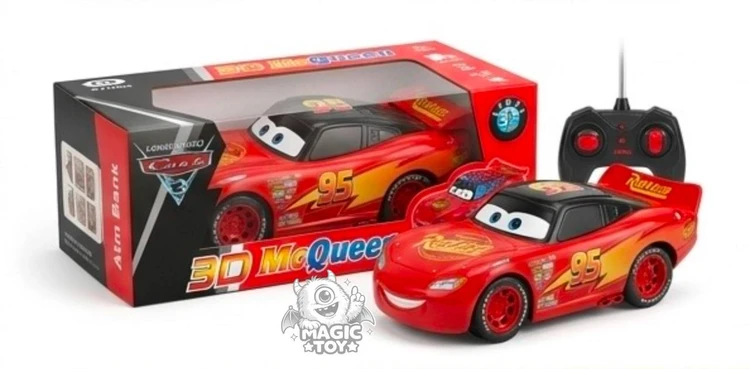 ماشین کنترلی مک‌کویین شارژی مدل 3D McQueen