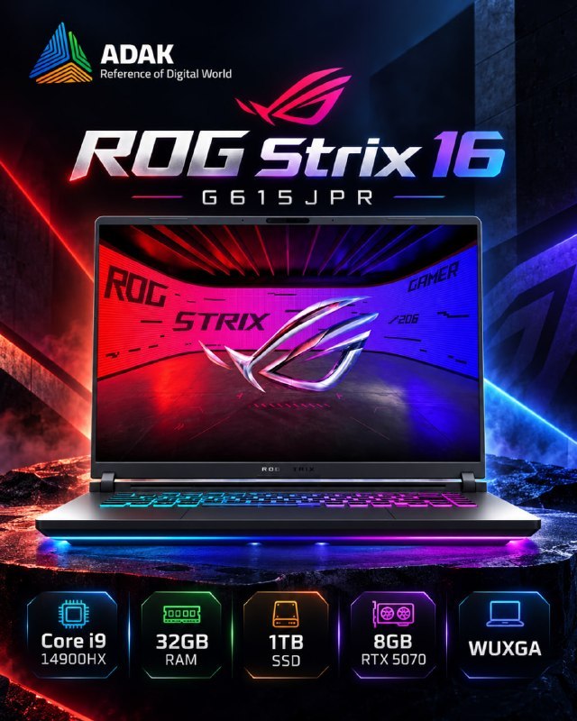 فروش لپ تاپ ASUS ROG Strix 16