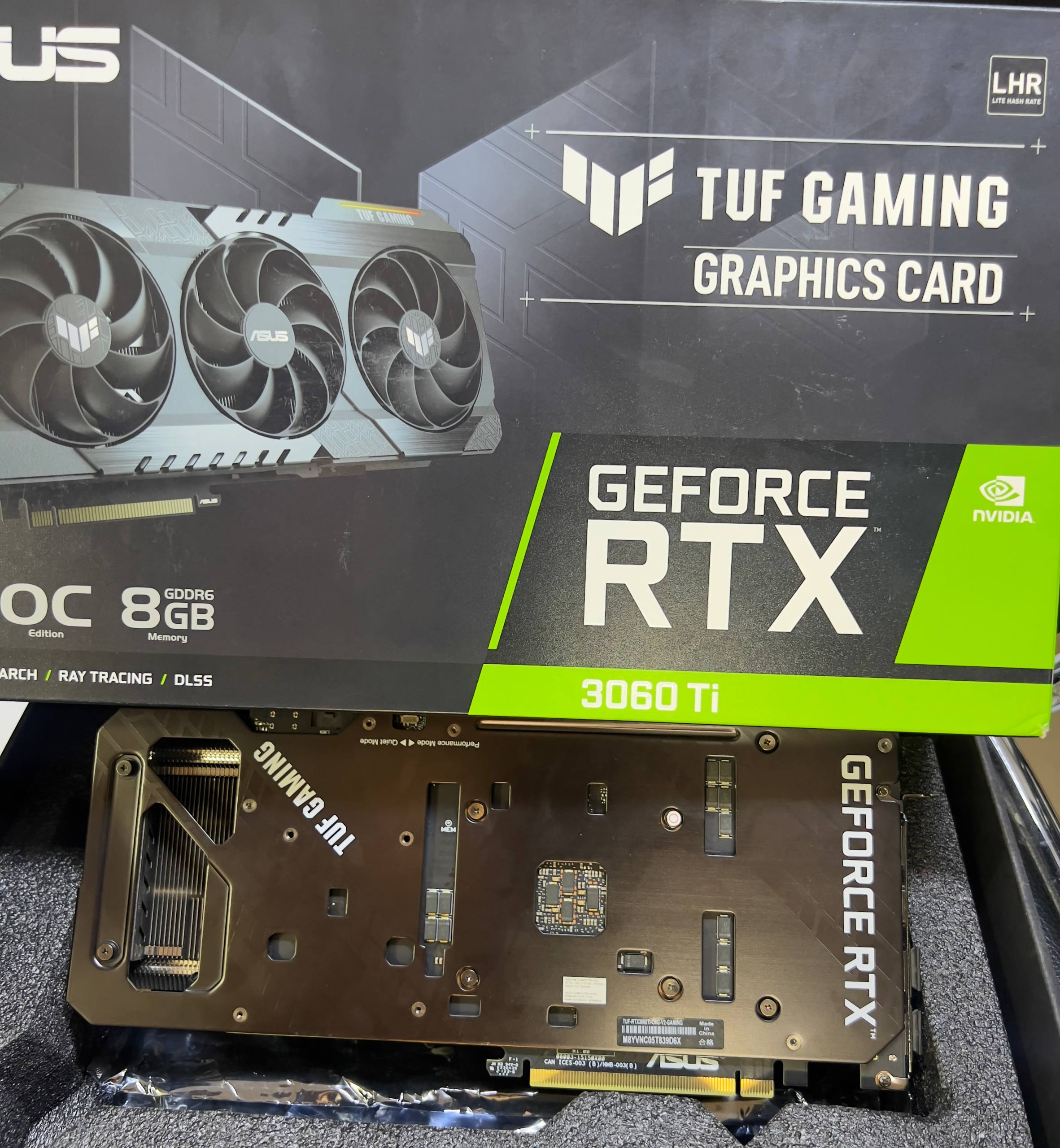 گرافیک ASUS مدل 3060Ti 8GB TUF