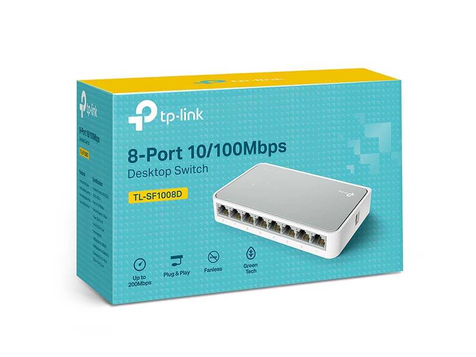 فروش سوئیچ های 8 و 5 پورت تی پی لینک